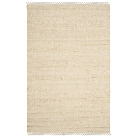 Safavieh Natural Fiber Hand Woven Rectangle Area Rug, Ivory - 5 X 8 Ft. NF368B-5